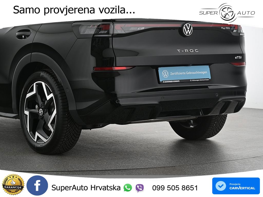 Volkswagen T-Roc 1.5 eTSI (150 KS)  DSG R-Line LED+GR SJED+ACC