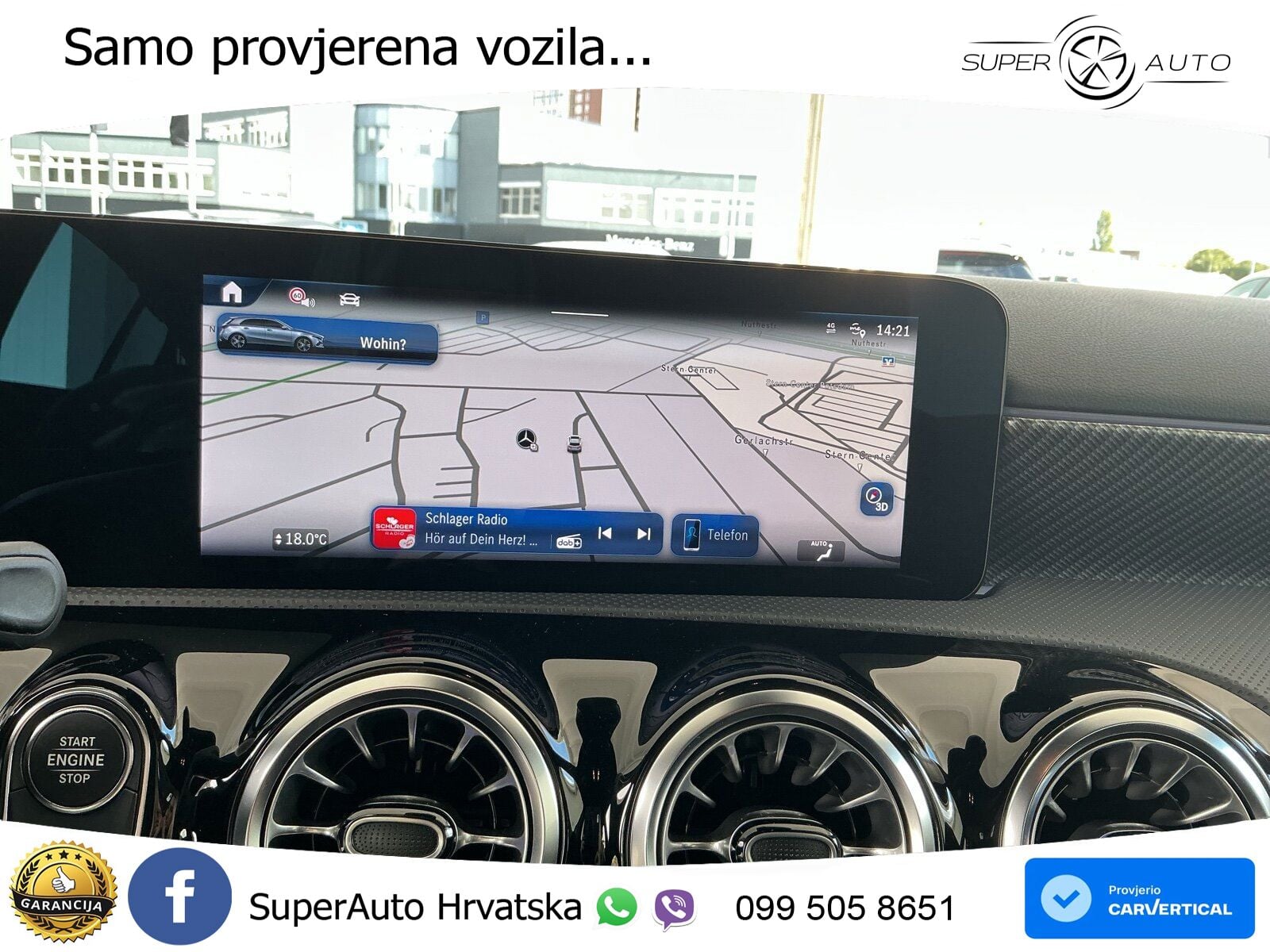 Mercedes-Benz A 200 7G-DCT LED+GR SJED+ACC