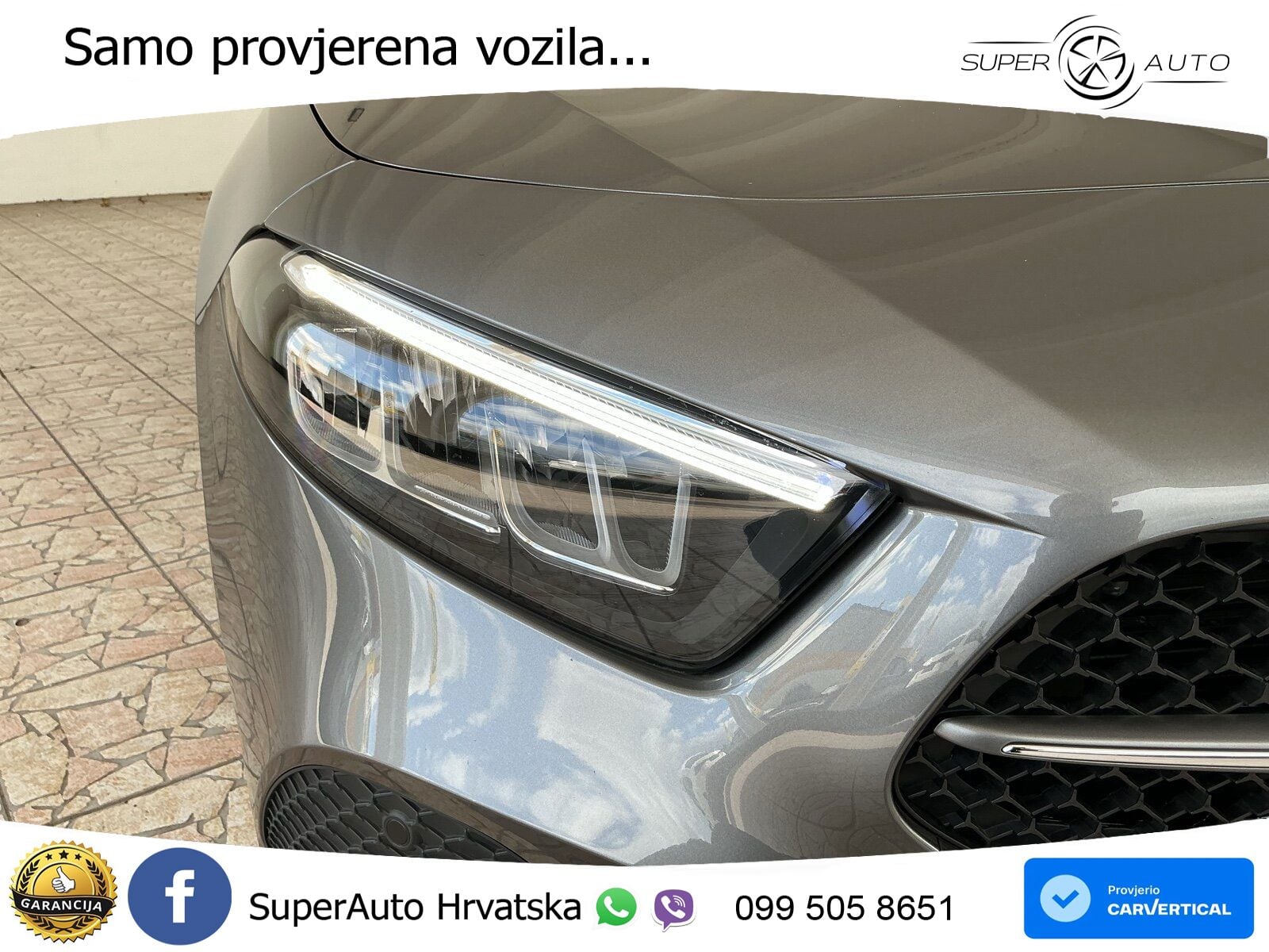 Mercedes-Benz A 200 7G-DCT LED+GR SJED+ACC