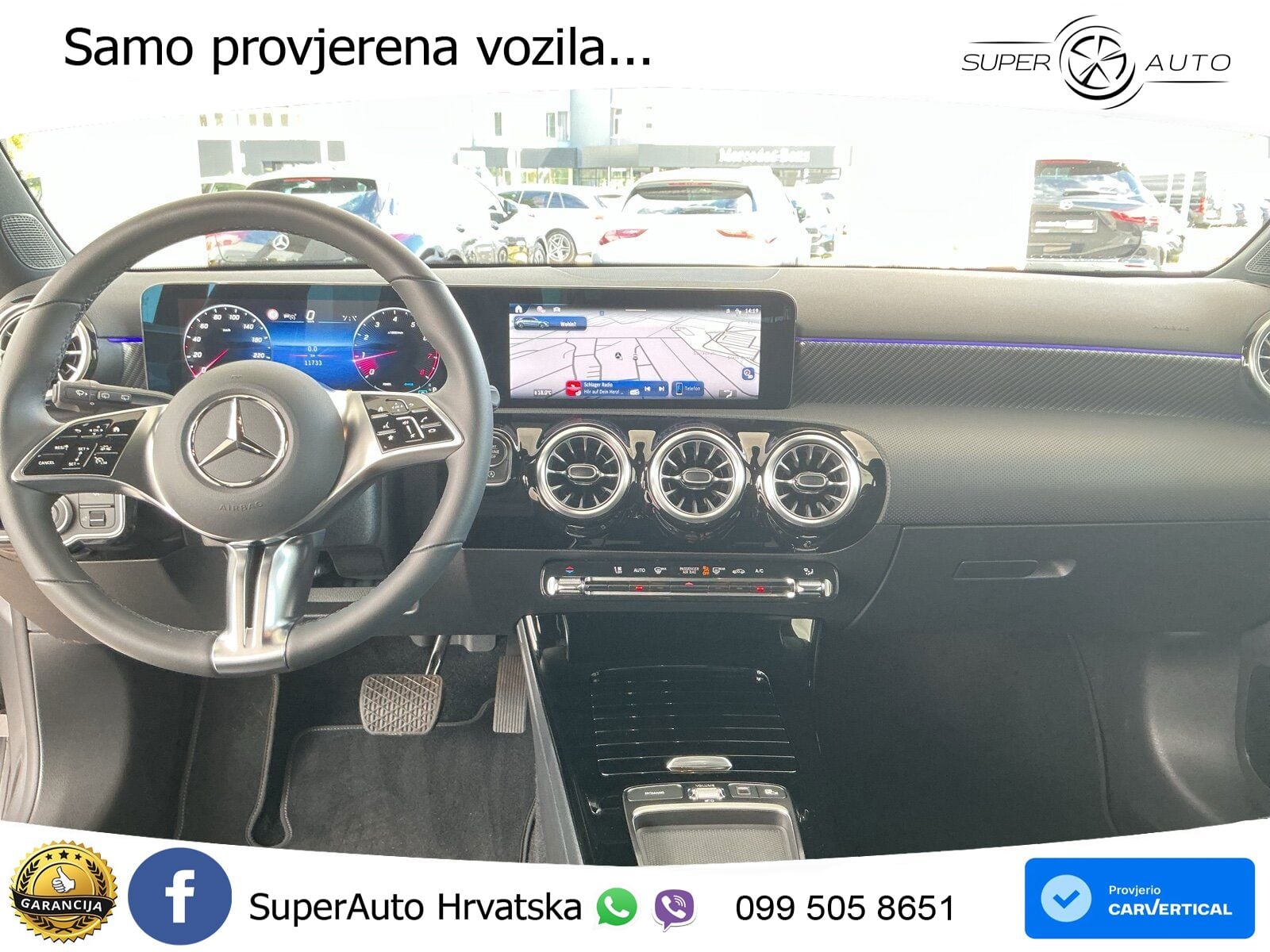 Mercedes-Benz A 200 7G-DCT LED+GR SJED+ACC