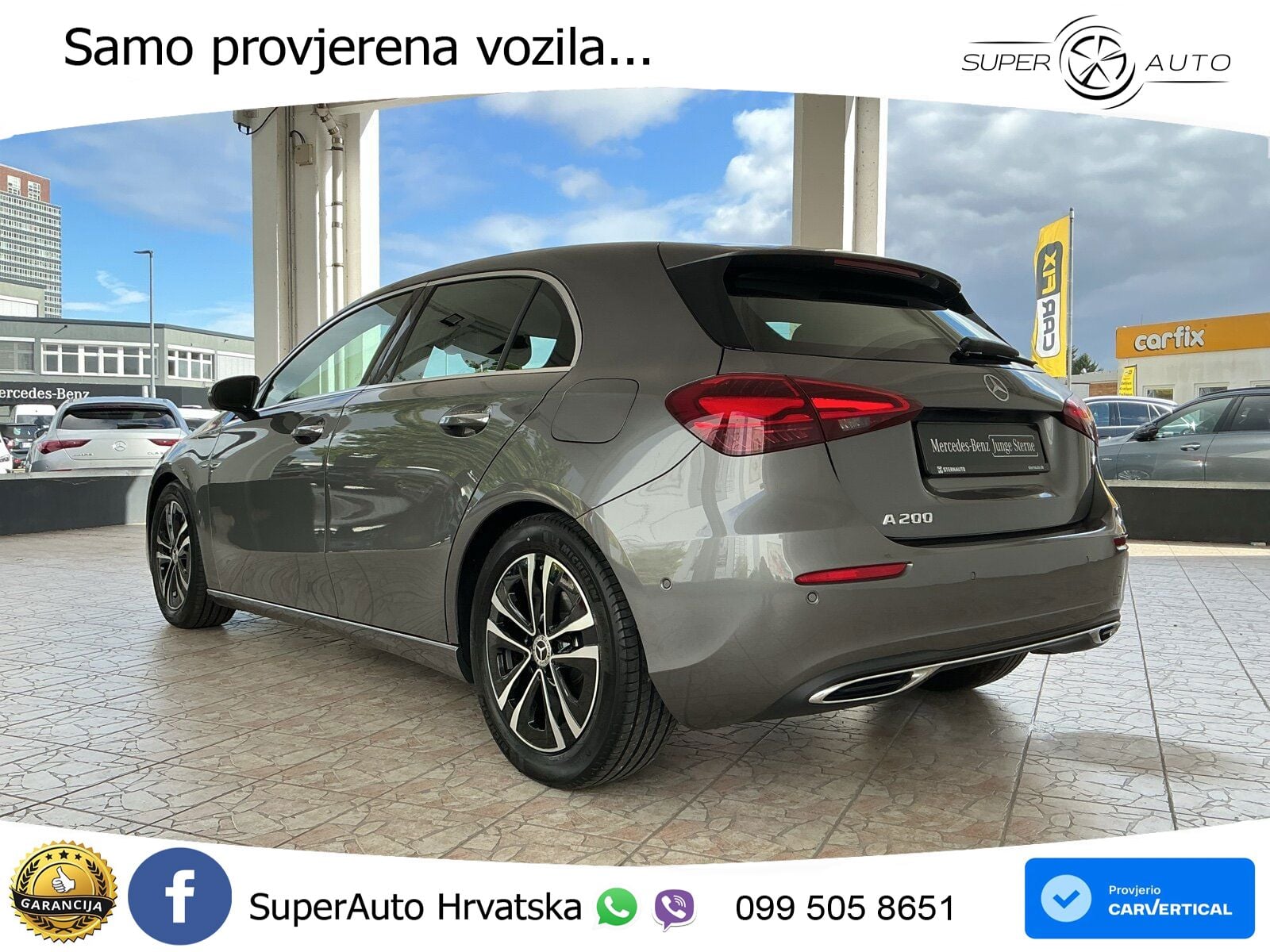 Mercedes-Benz A 200 7G-DCT LED+GR SJED+ACC