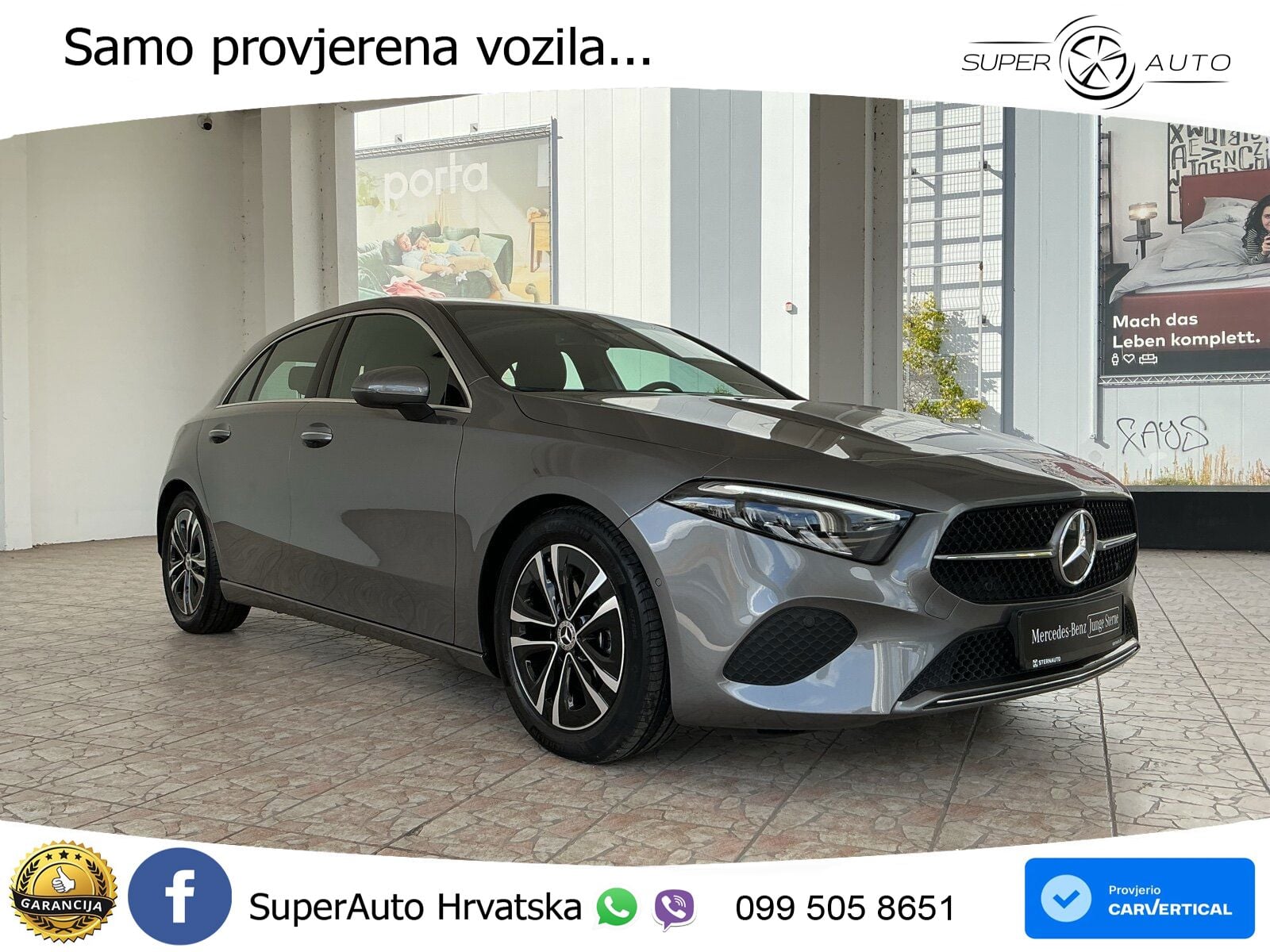 Mercedes-Benz A 200 7G-DCT LED+GR SJED+ACC
