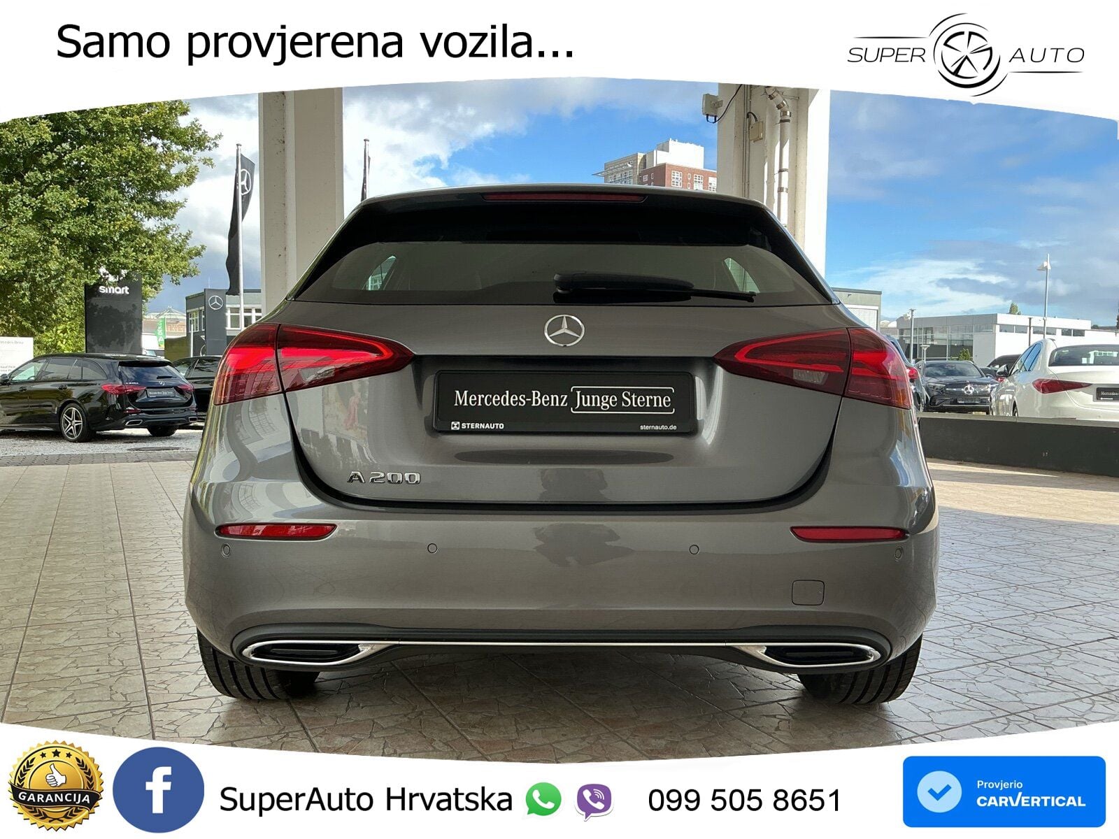 Mercedes-Benz A 200 7G-DCT LED+GR SJED+ACC