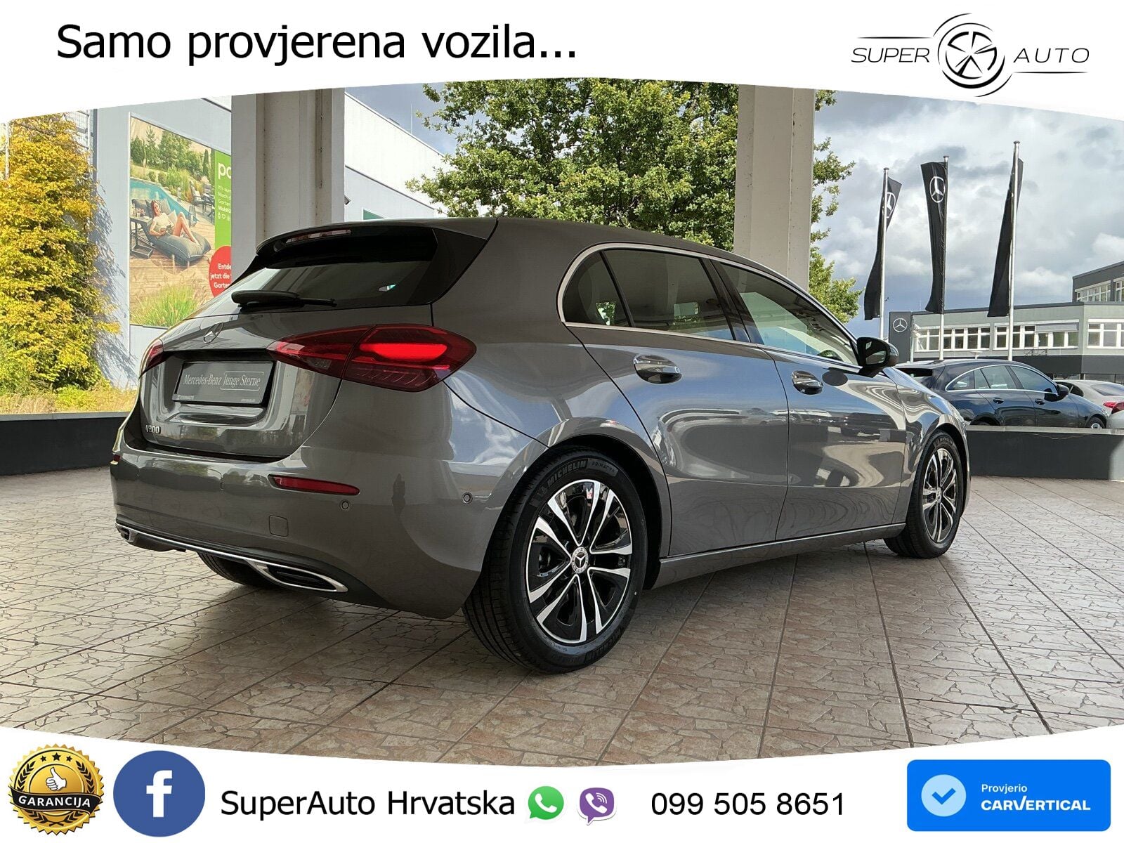 Mercedes-Benz A 200 7G-DCT LED+GR SJED+ACC