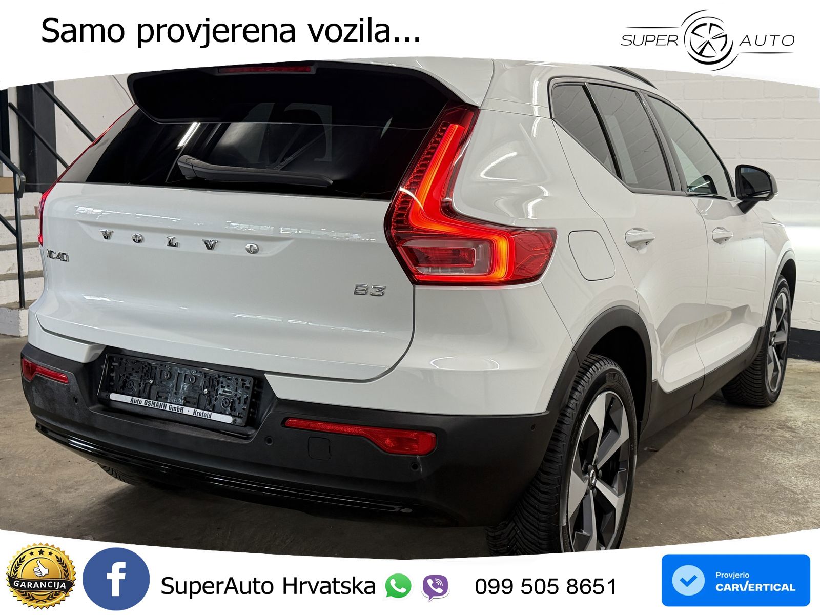 Volvo XC40 2.0 B3 163 KS Automatic LED+GR SJED+ACC
