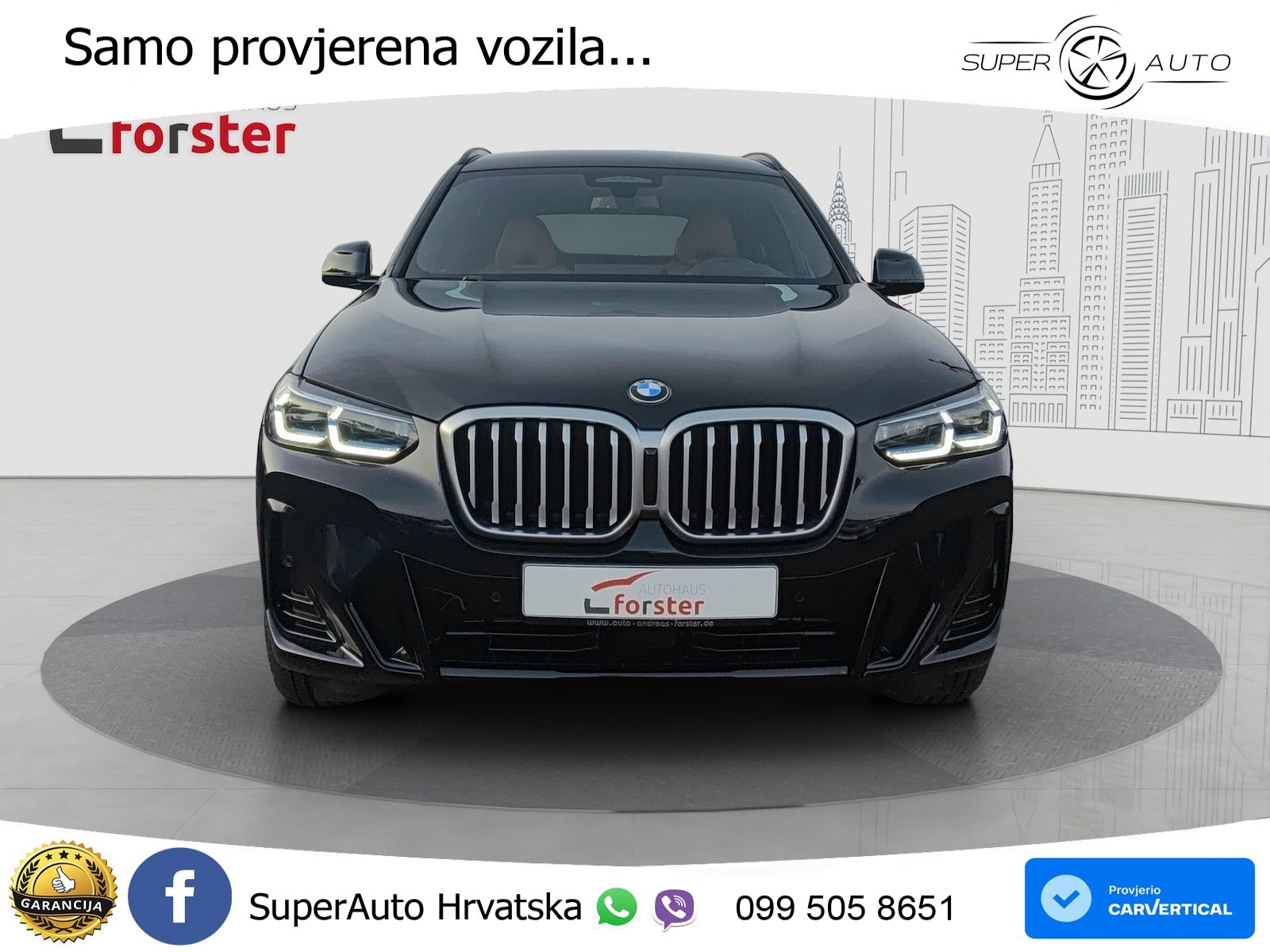 BMW X3 30d xDrive Steptronic M Sport LED+GR SJED+ACC