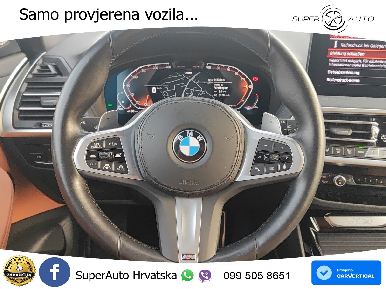 BMW X3 30d xDrive Steptronic M Sport LED+GR SJED+ACC