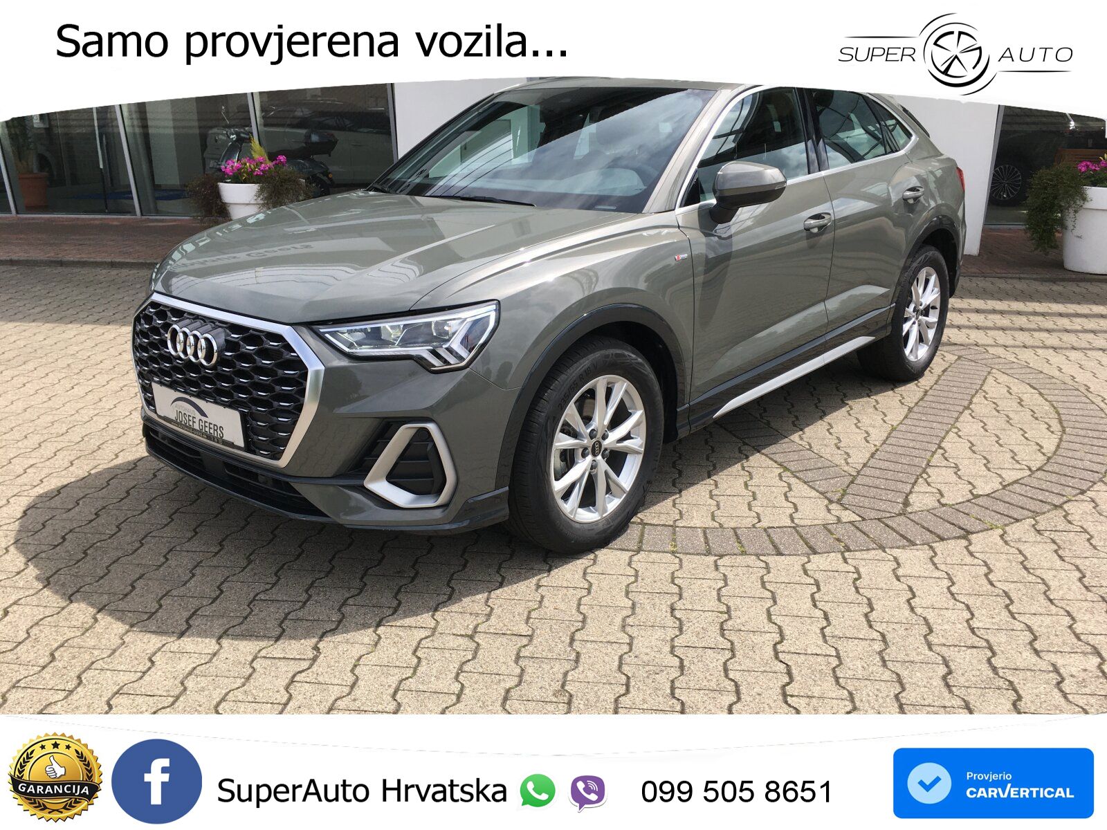 Audi Q3 Sportback 35 TDI (150 KS) S tronic S line