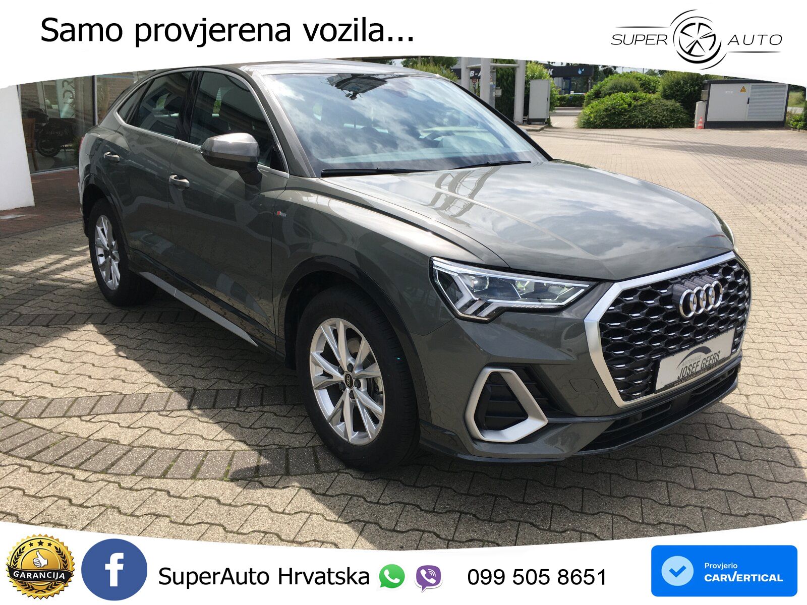 Audi Q3 Sportback 35 TDI (150 KS) S tronic S line