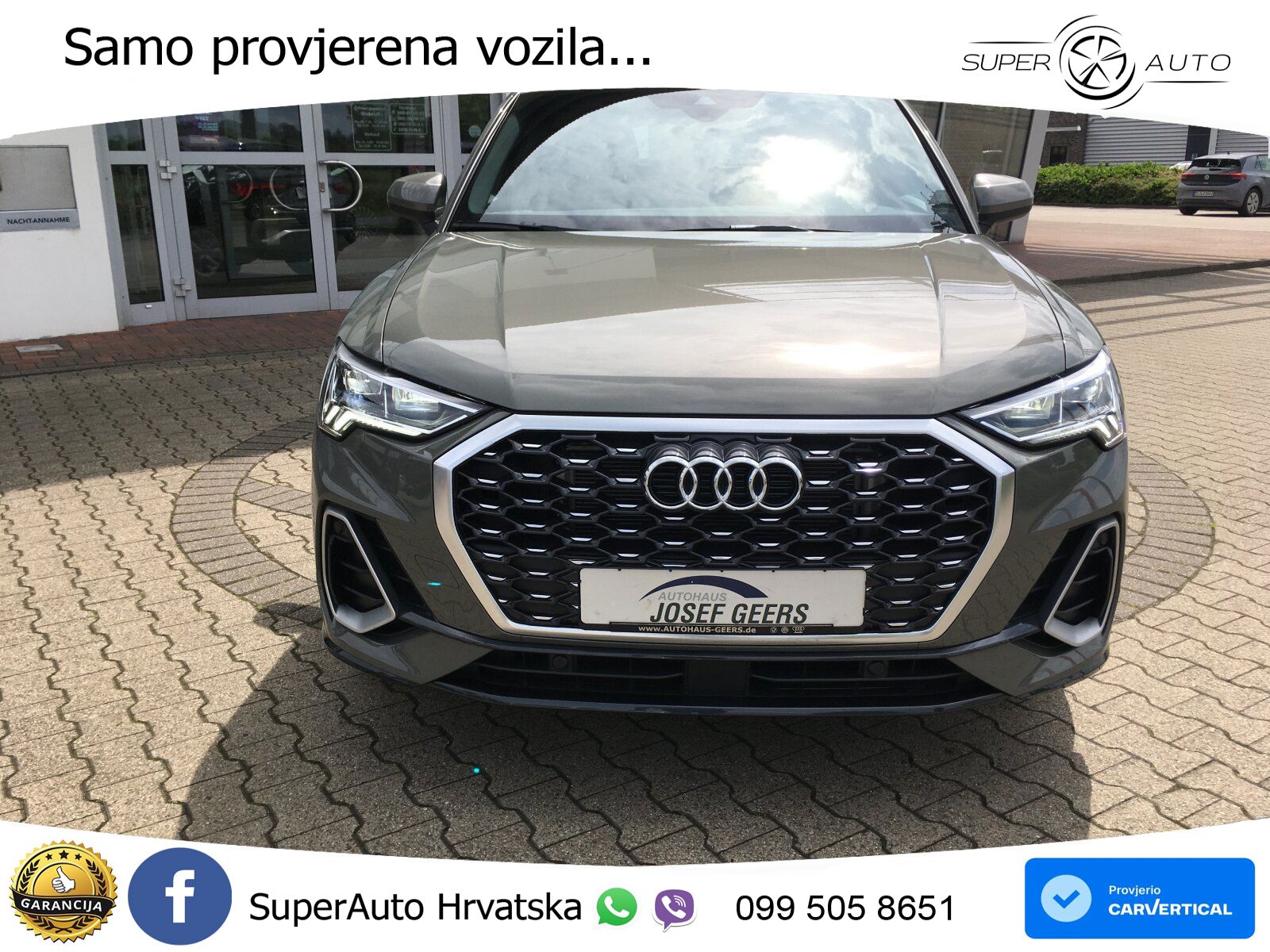 Audi Q3 Sportback 35 TDI (150 KS) S tronic S line