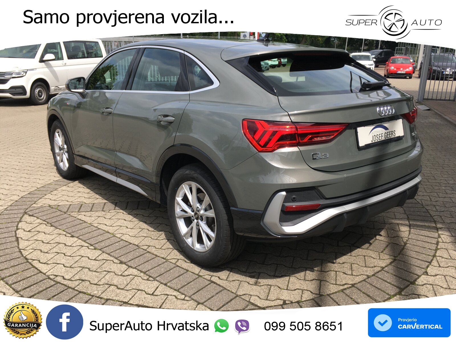 Audi Q3 Sportback 35 TDI (150 KS) S tronic S line