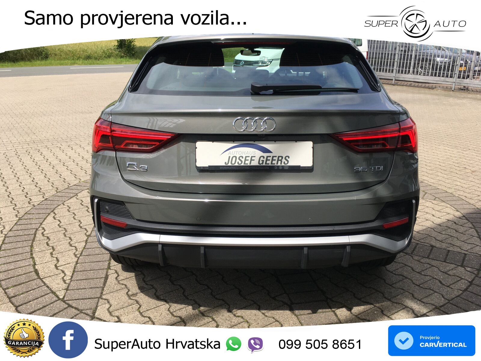 Audi Q3 Sportback 35 TDI (150 KS) S tronic S line