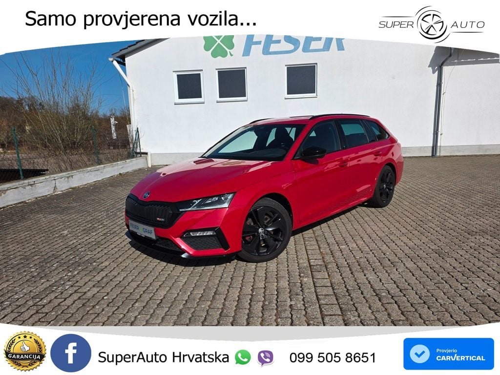 Škoda Octavia Combi RS 2.0 TDI (200 KS) DSG