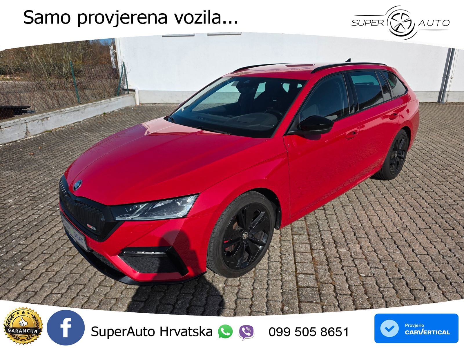 Škoda Octavia Combi RS 2.0 TDI (200 KS) DSG