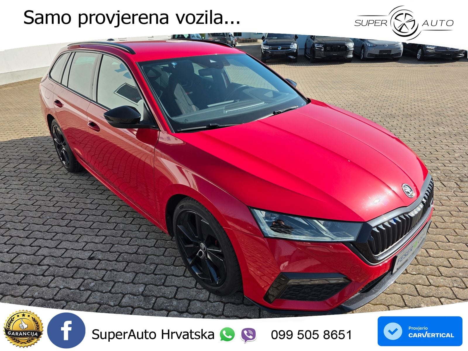 Škoda Octavia Combi RS 2.0 TDI (200 KS) DSG