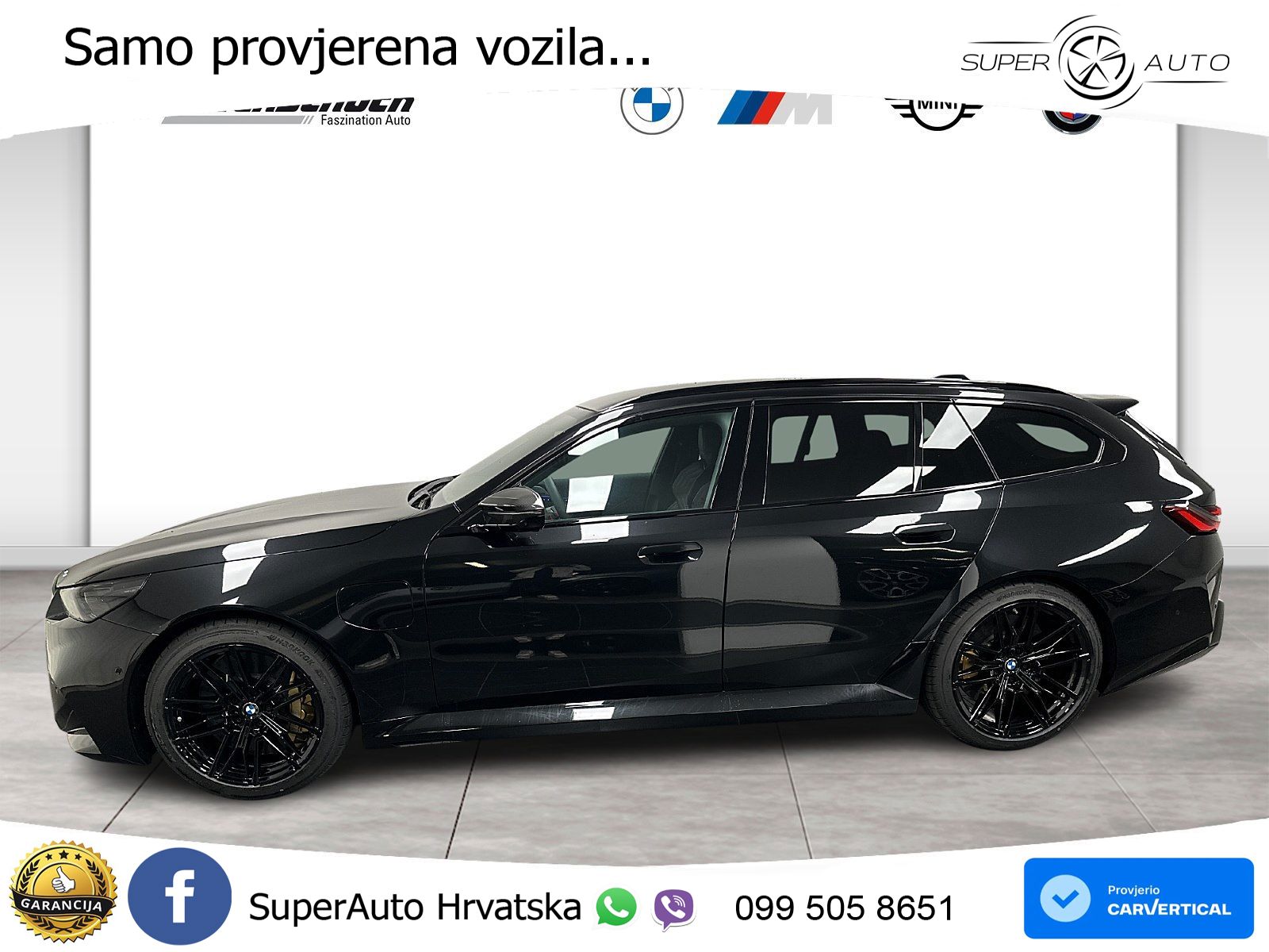 BMW M5 Touring 4.4 V8 (727 KS) xDrive Steptronic ACC+HEAD+4xGR SJED+360+PANO