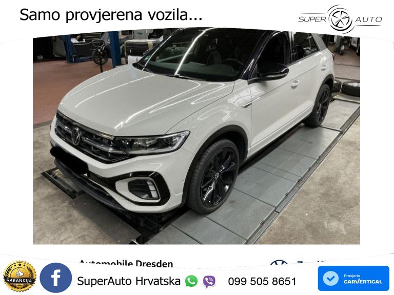 Volkswagen T-Roc 2.0 TSI (190 KS) 4M DSG R-Line LED+GR SJED+ACC