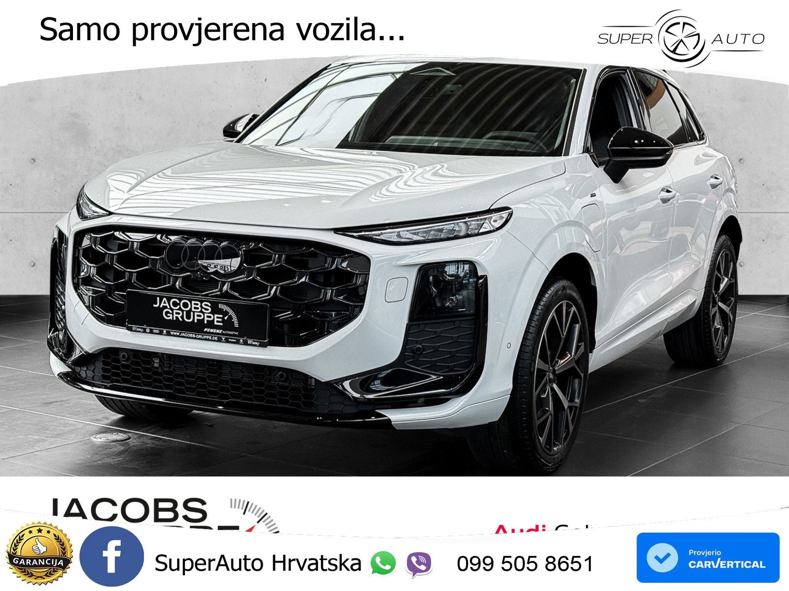 Audi Q3 1.5 TFSIe (272 KS) S tronic 2x S line MATRIX+GR SJED+KAM