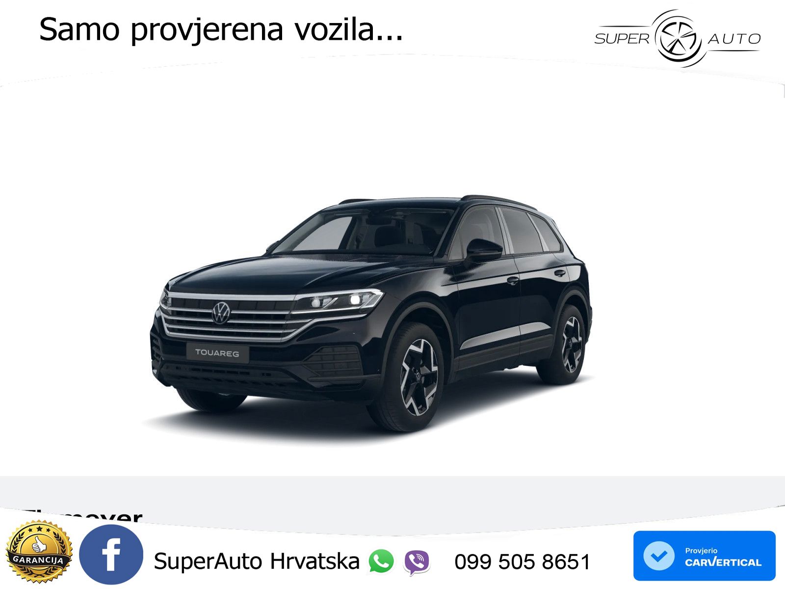 Volkswagen Touareg 3.0 V6 TDI (231 KS) 4MOTION Tiptronic ZRAČNI+ACC+GR SJED+KAM