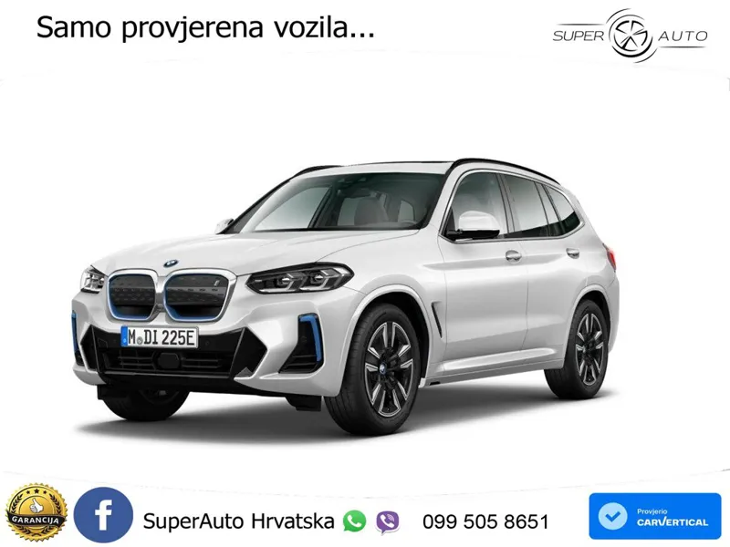 BMW iX3 80 kWh (286 KS) M Sport LED+GR SJED+ACC