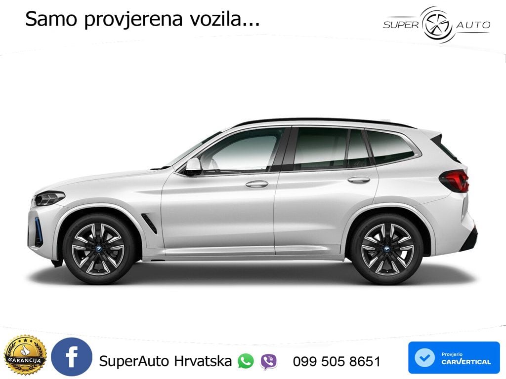 BMW iX3 80 kWh (286 KS) M Sport LED+GR SJED+ACC