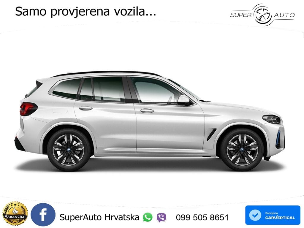 BMW iX3 80 kWh (286 KS) M Sport LED+GR SJED+ACC