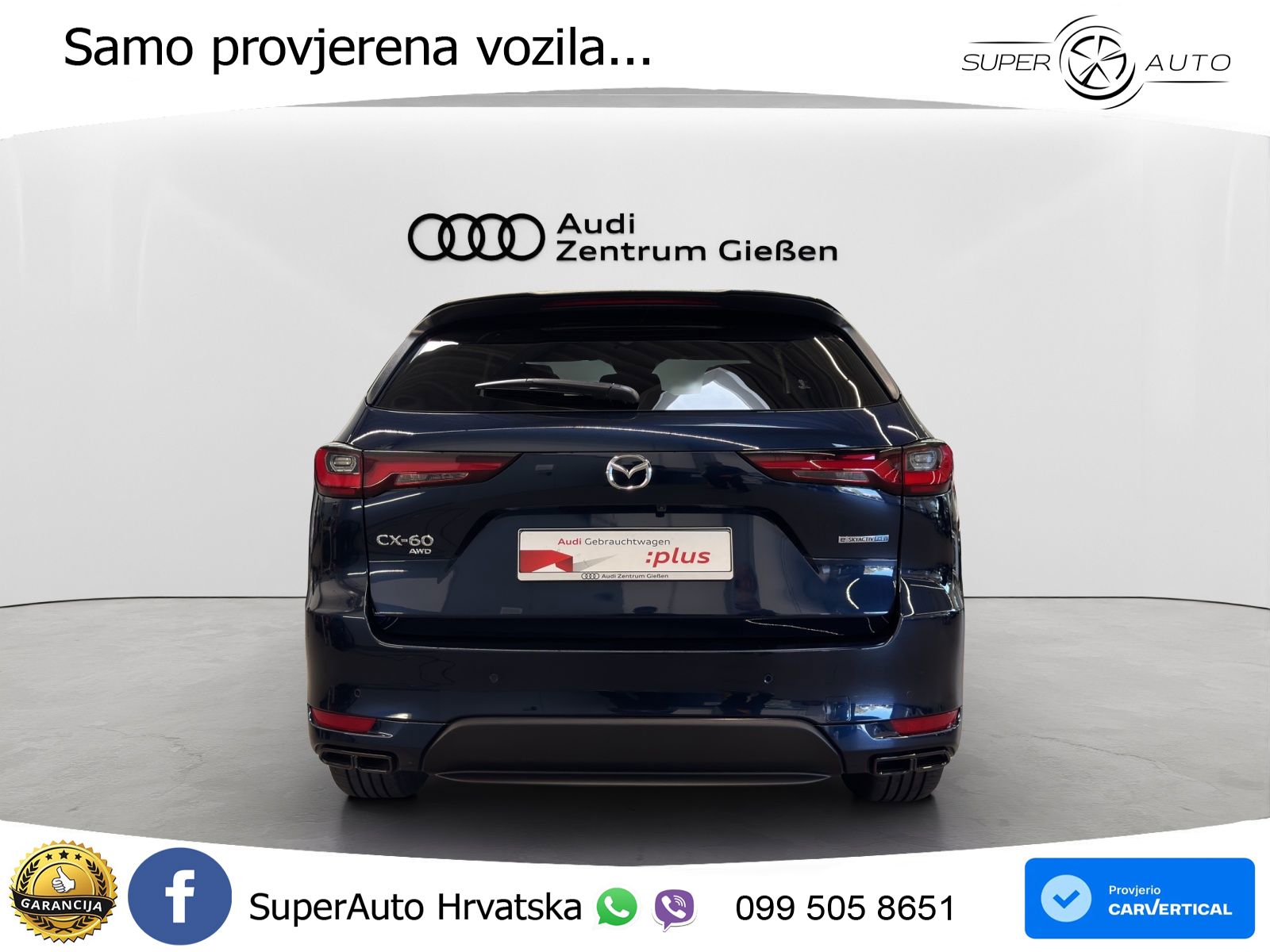 Mazda CX-60 2.5 e-Skyactiv (328 KS) AWD Automatic