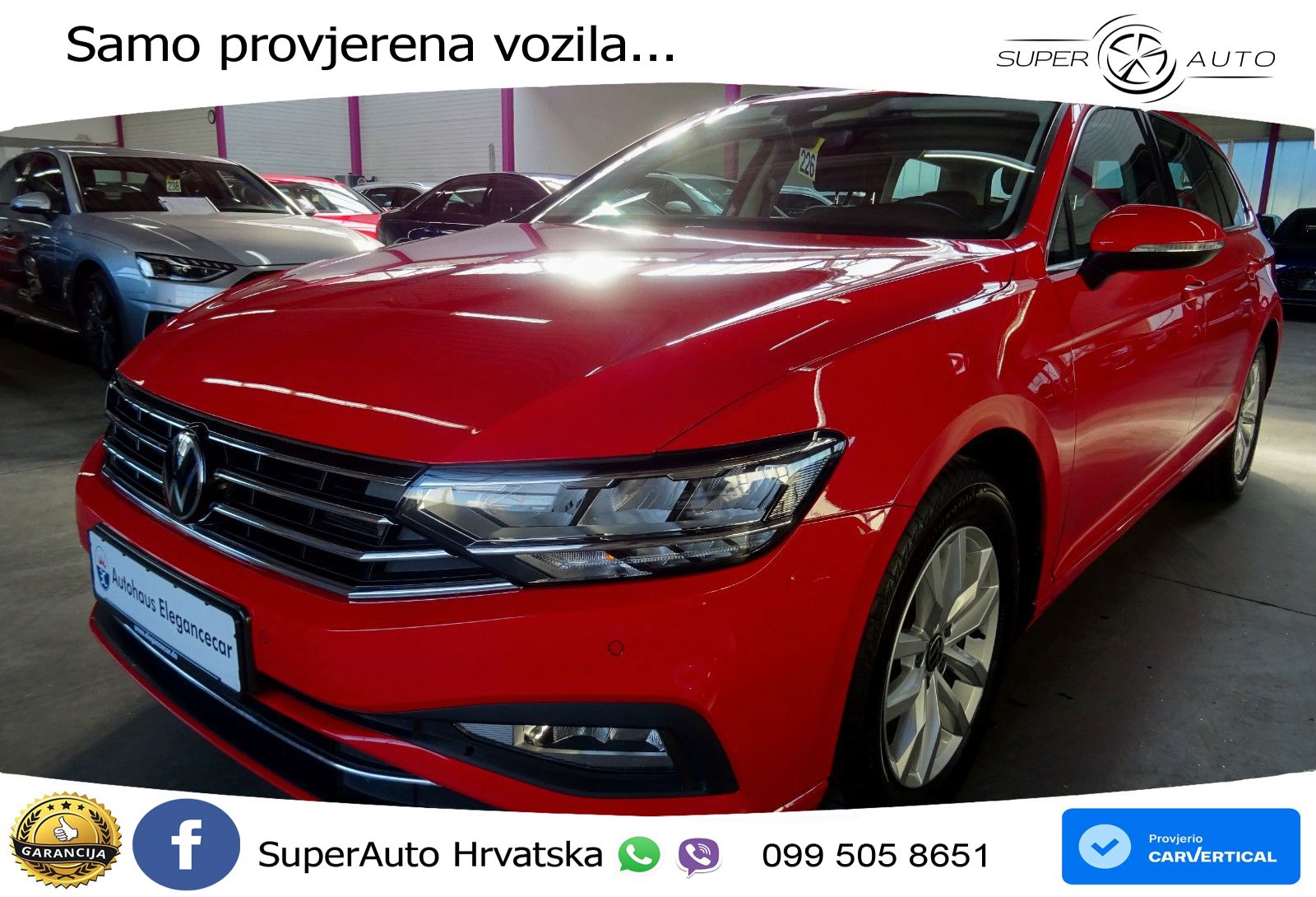 Volkswagen Passat Variant 2.0 TDI (122 KS) DSG LED+GR SJED+ACC
