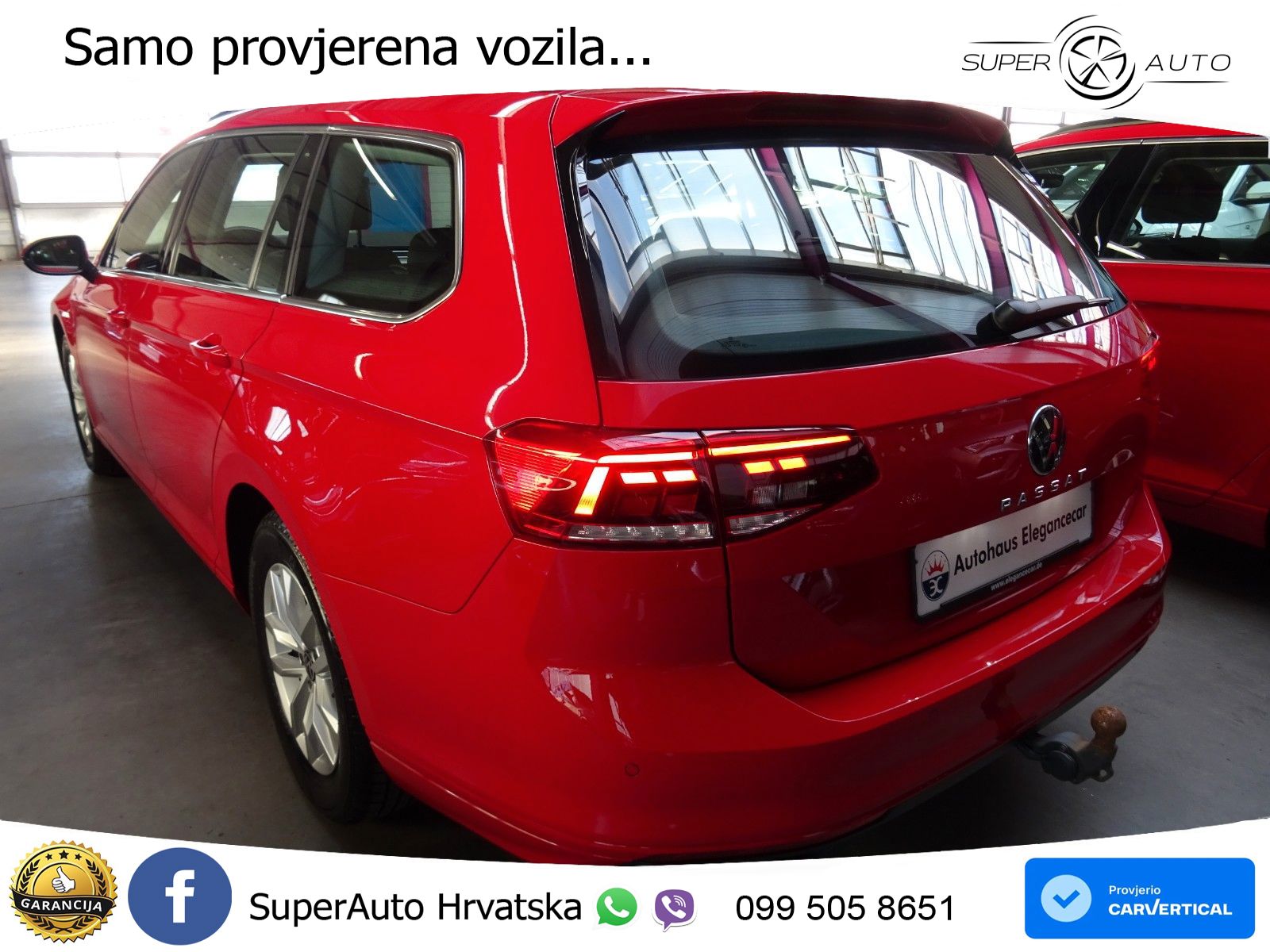 Volkswagen Passat Variant 2.0 TDI (122 KS) DSG LED+GR SJED+ACC