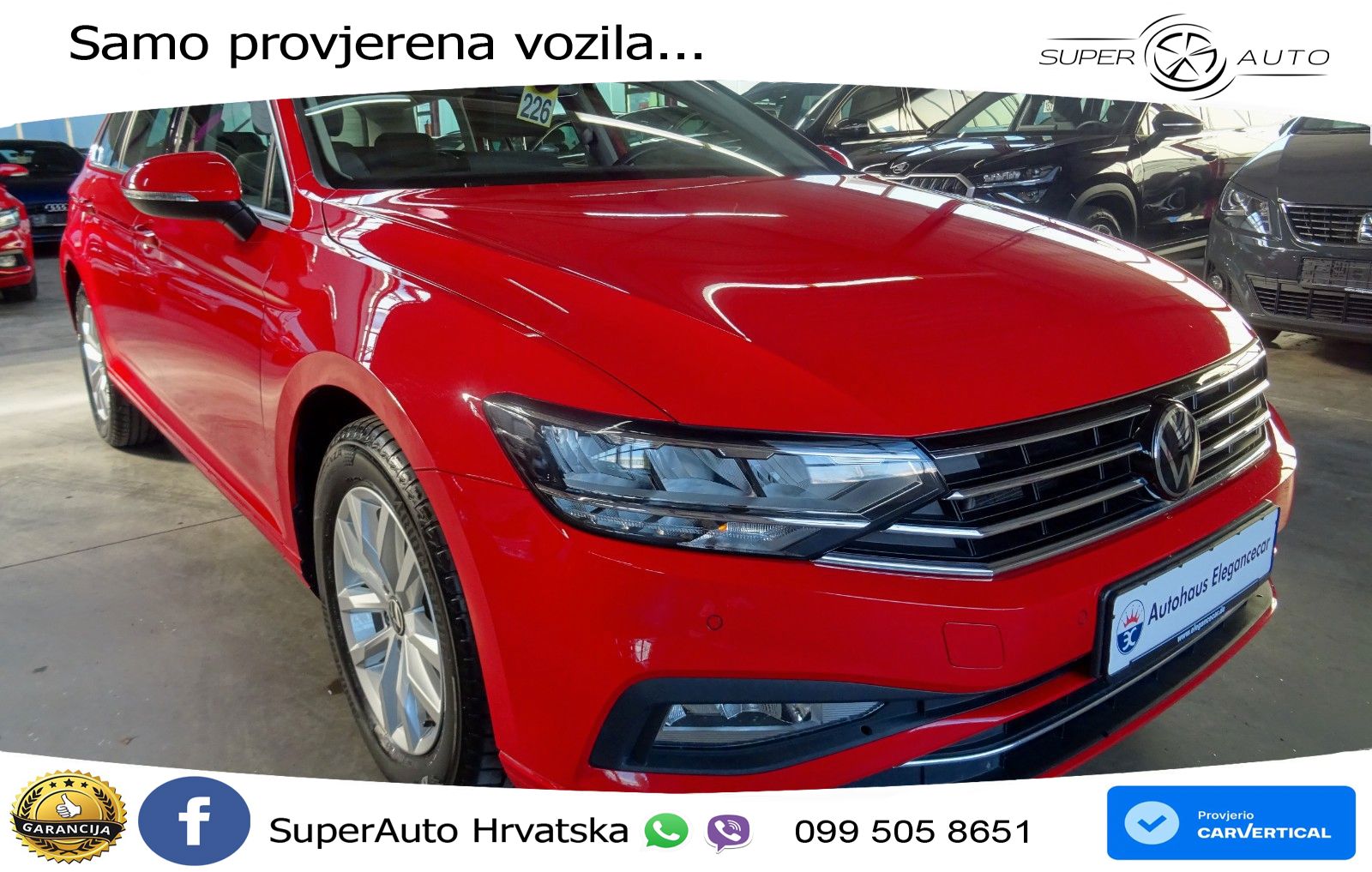 Volkswagen Passat Variant 2.0 TDI (122 KS) DSG LED+GR SJED+ACC