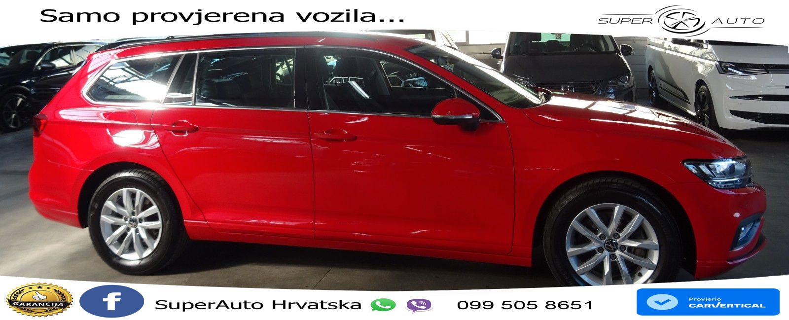 Volkswagen Passat Variant 2.0 TDI (122 KS) DSG LED+GR SJED+ACC