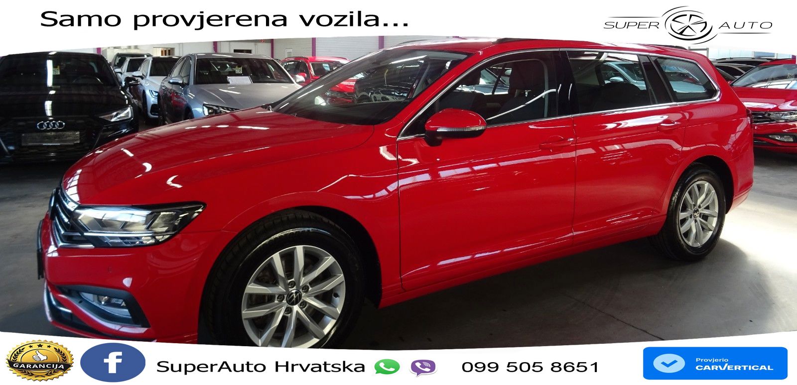 Volkswagen Passat Variant 2.0 TDI (122 KS) DSG LED+GR SJED+ACC