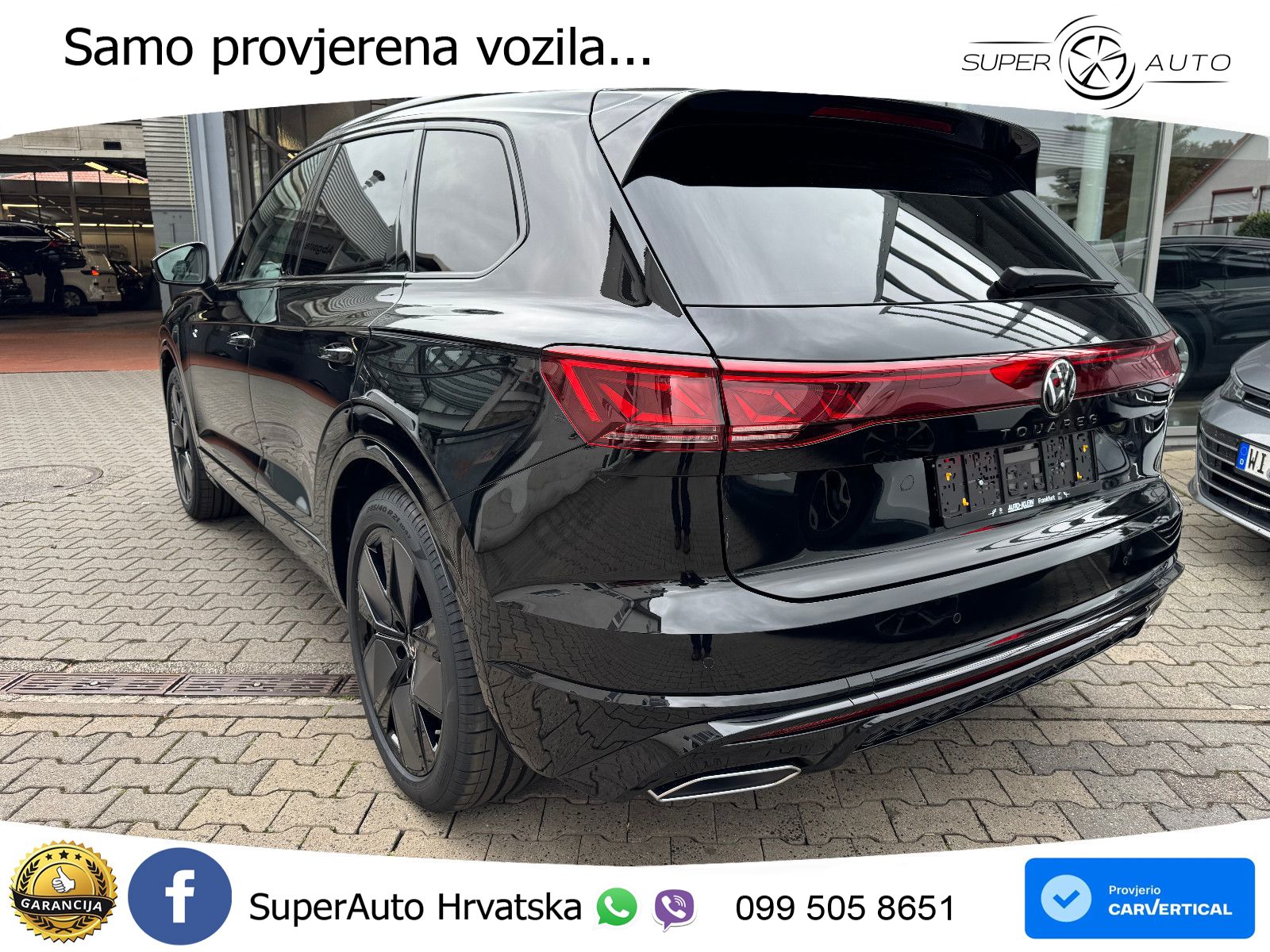 Volkswagen Touareg 3.0 V6 TDI (286 KS) 4MOTION Tiptronic ZRAČNI+ACC+GR SJED+KAM+PANO