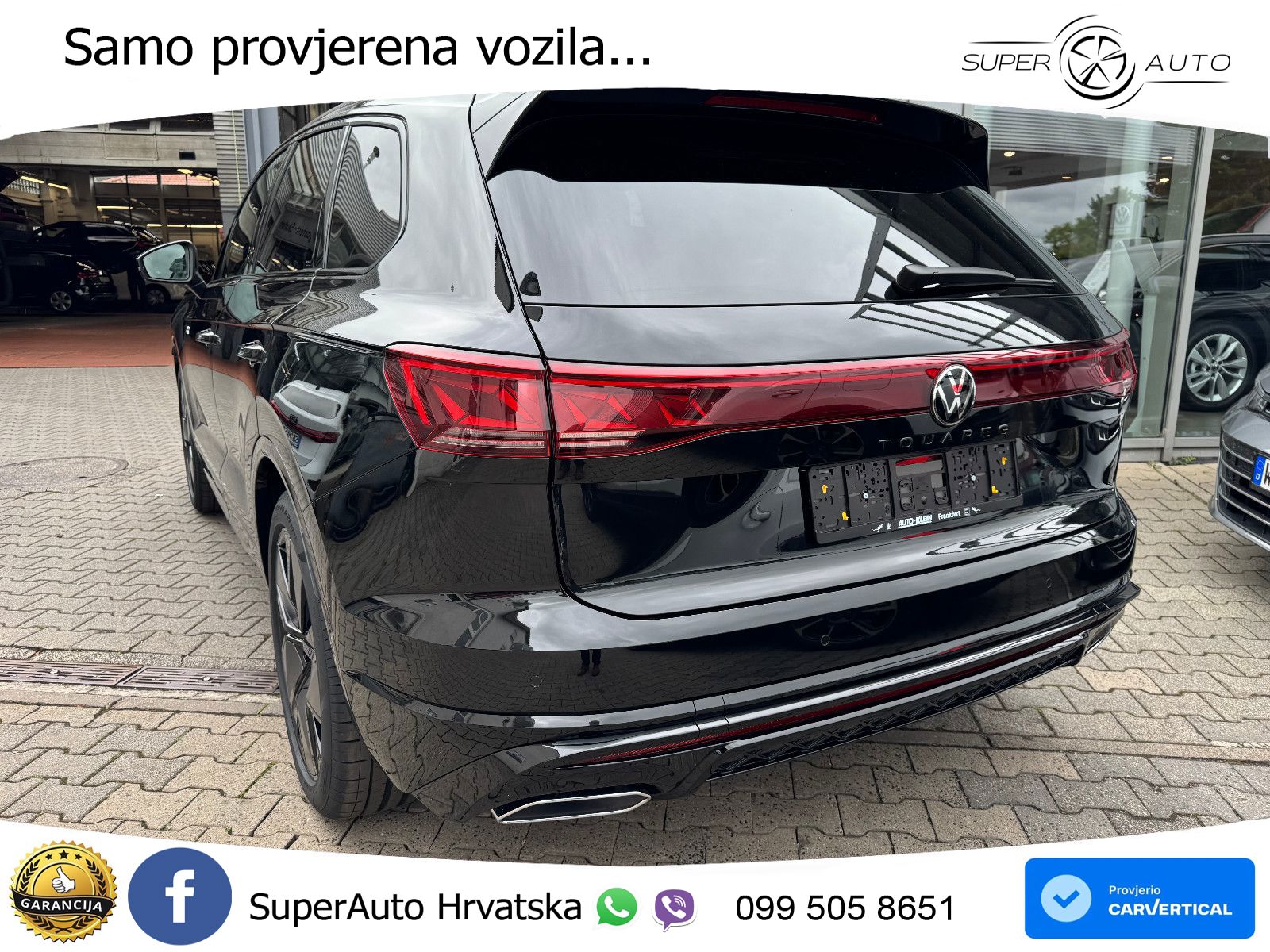 Volkswagen Touareg 3.0 V6 TDI (286 KS) 4MOTION Tiptronic ZRAČNI+ACC+GR SJED+KAM+PANO