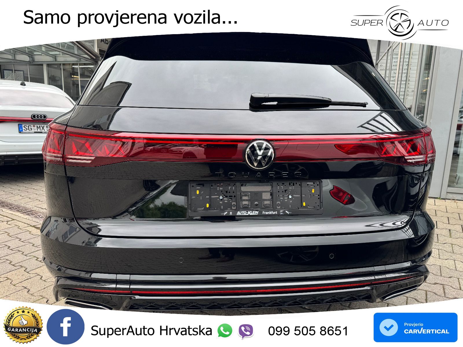 Volkswagen Touareg 3.0 V6 TDI (286 KS) 4MOTION Tiptronic ZRAČNI+ACC+GR SJED+KAM+PANO
