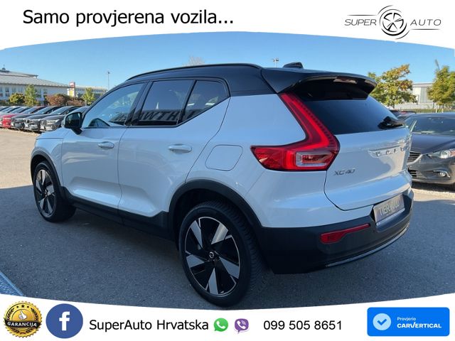 Volvo XC40 Recharge 82 kWh 252 KS Single Motor Extended Range LED+GR SJED+ACC
