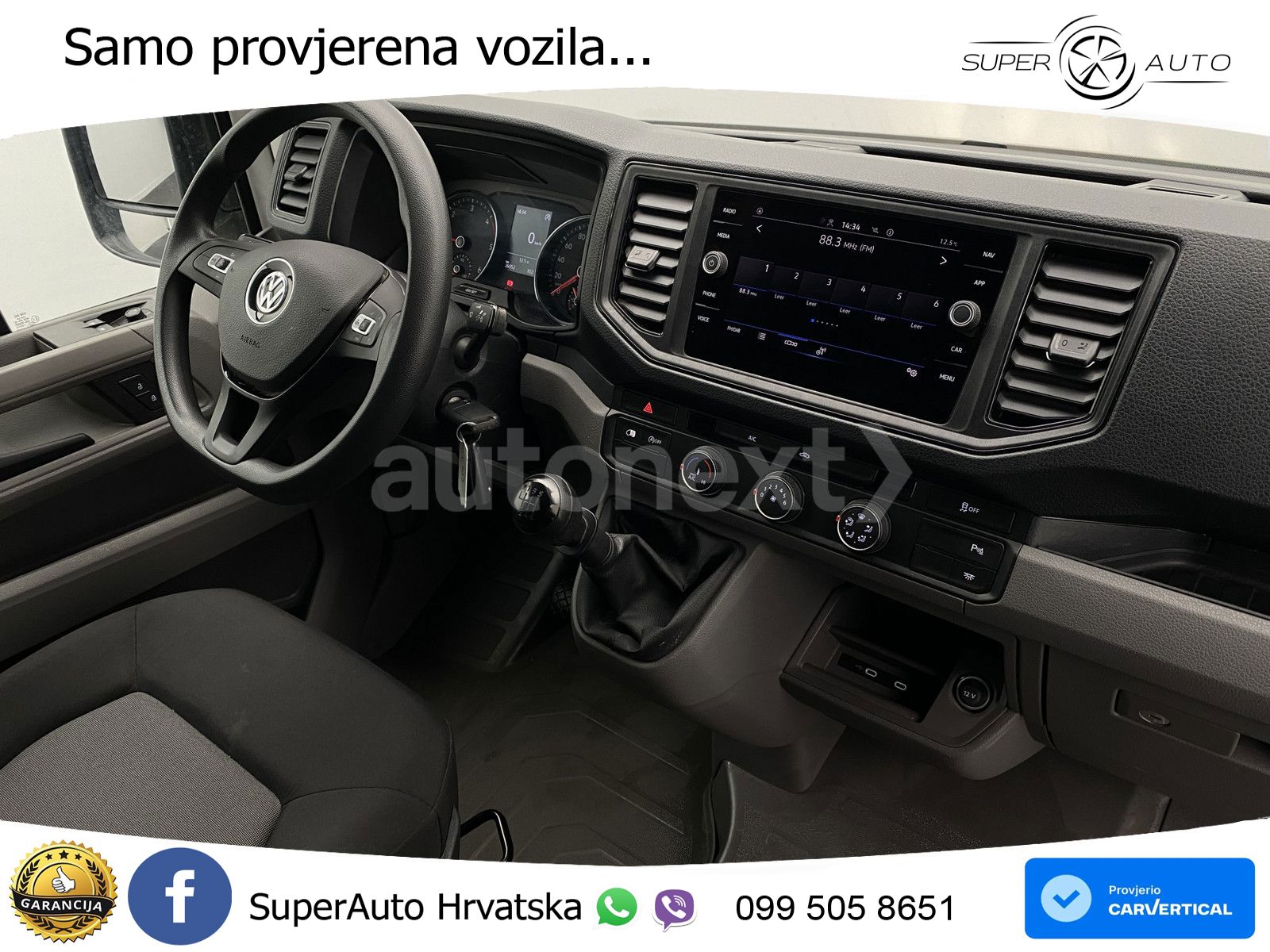 Volkswagen Crafter 35 *Maxi Extralang+Superhochdach* AHK 3, 140 KS