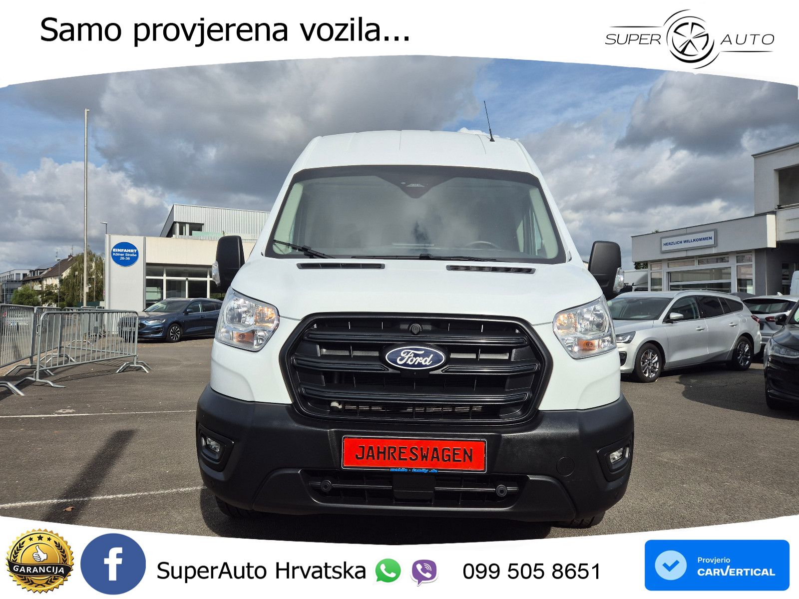 Ford TRANSIT L4H3 -VOLLAUSSTATTUNG INKL FORD GARANTIE 131 KS