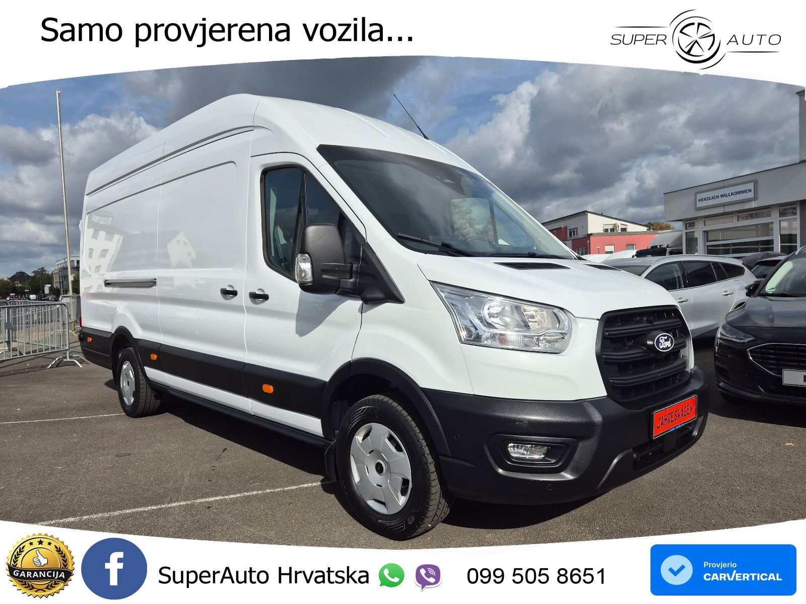 Ford TRANSIT L4H3 -VOLLAUSSTATTUNG INKL FORD GARANTIE 131 KS