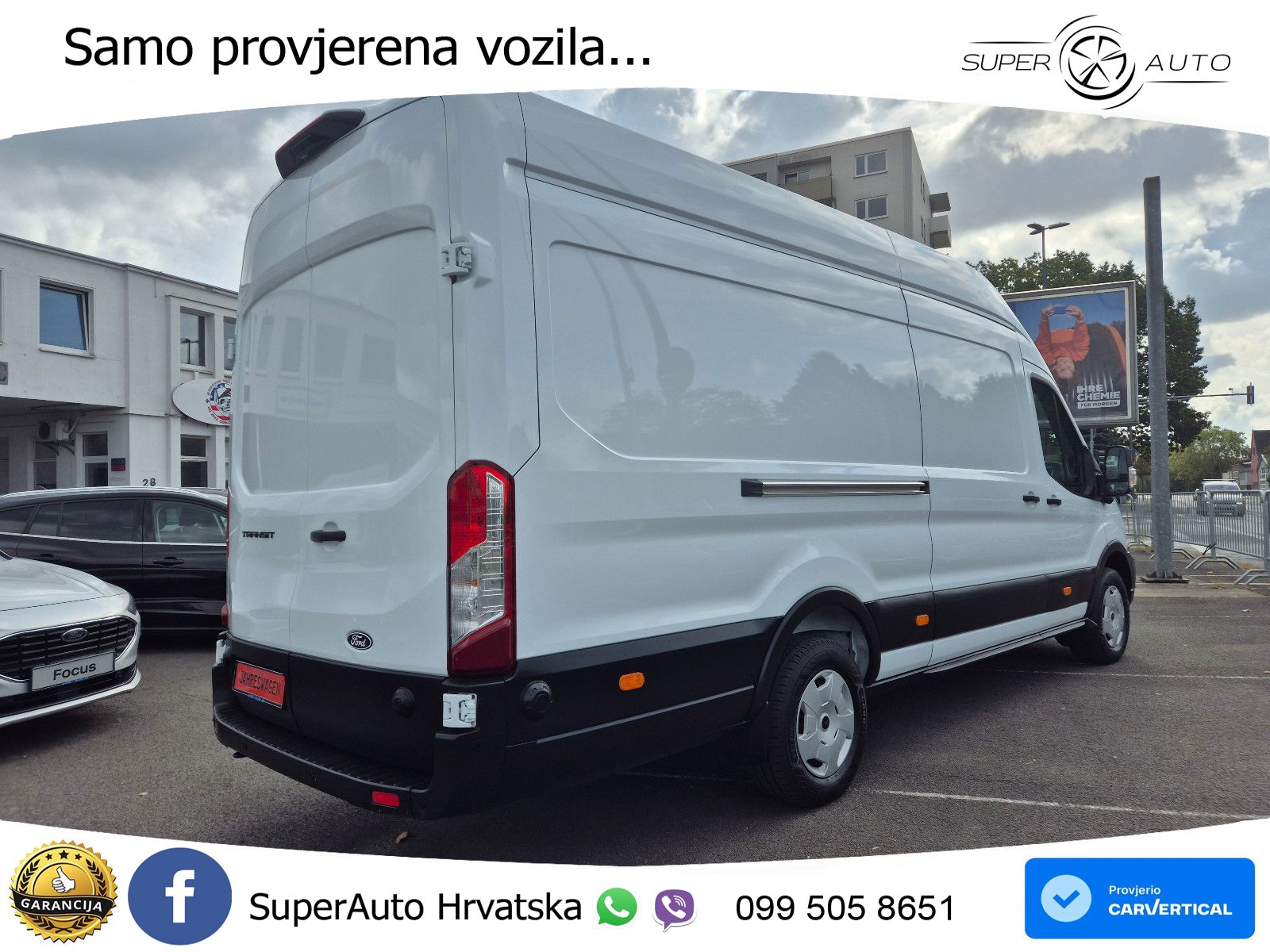 Ford TRANSIT L4H3 -VOLLAUSSTATTUNG INKL FORD GARANTIE 131 KS