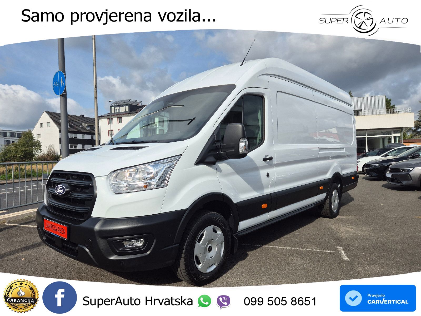 Ford TRANSIT L4H3 -VOLLAUSSTATTUNG INKL FORD GARANTIE 131 KS