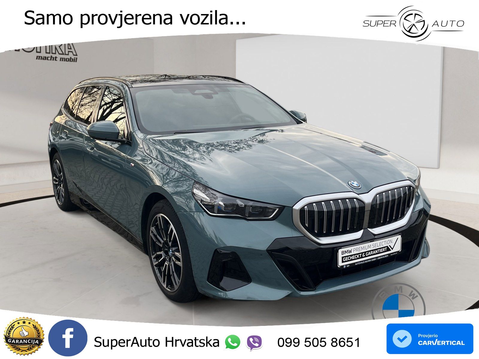 BMW 550e Touring (489 KS) xDrive Steptronic M Sport ACC+HEAD+4xGR SJED+360+PANO