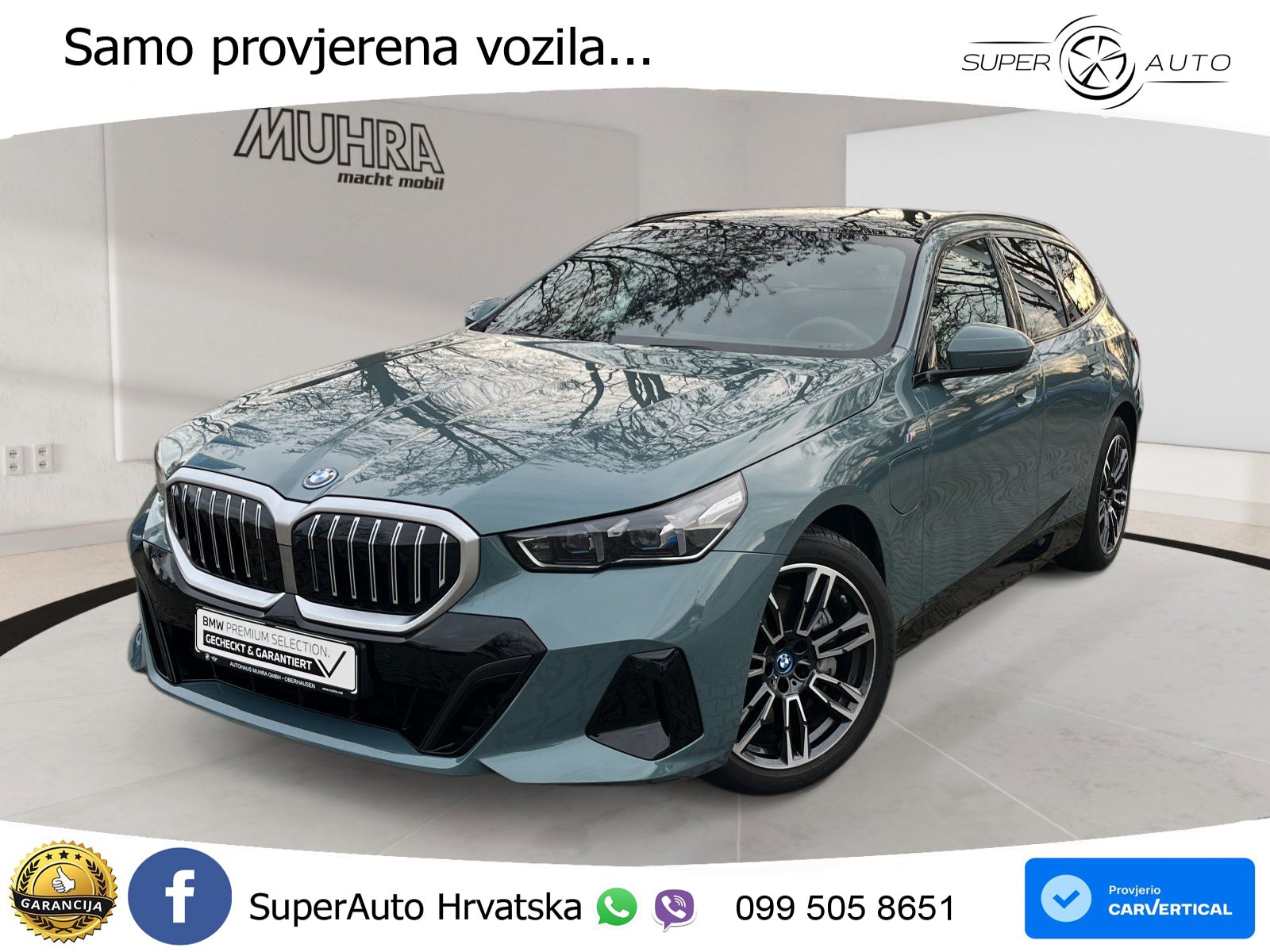 BMW 550e Touring (489 KS) xDrive Steptronic M Sport ACC+HEAD+4xGR SJED+360+PANO