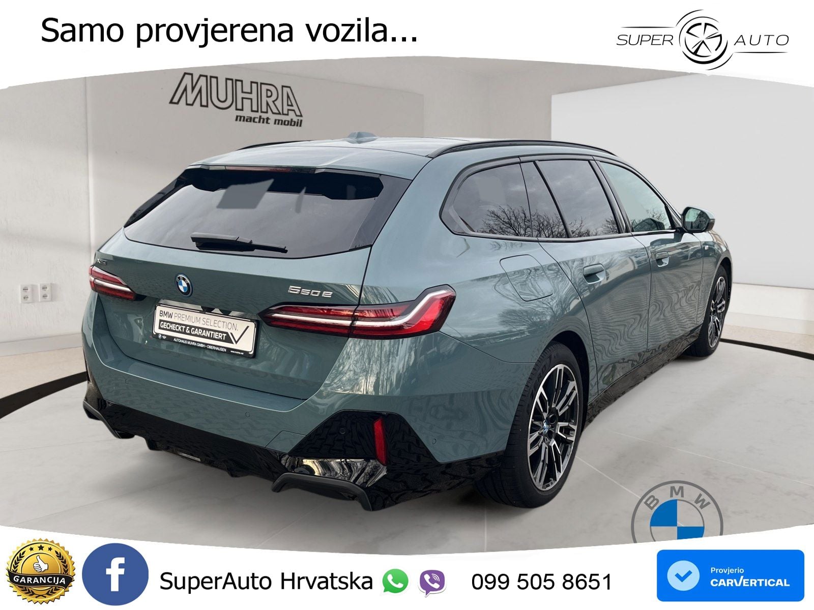 BMW 550e Touring (489 KS) xDrive Steptronic M Sport ACC+HEAD+4xGR SJED+360+PANO
