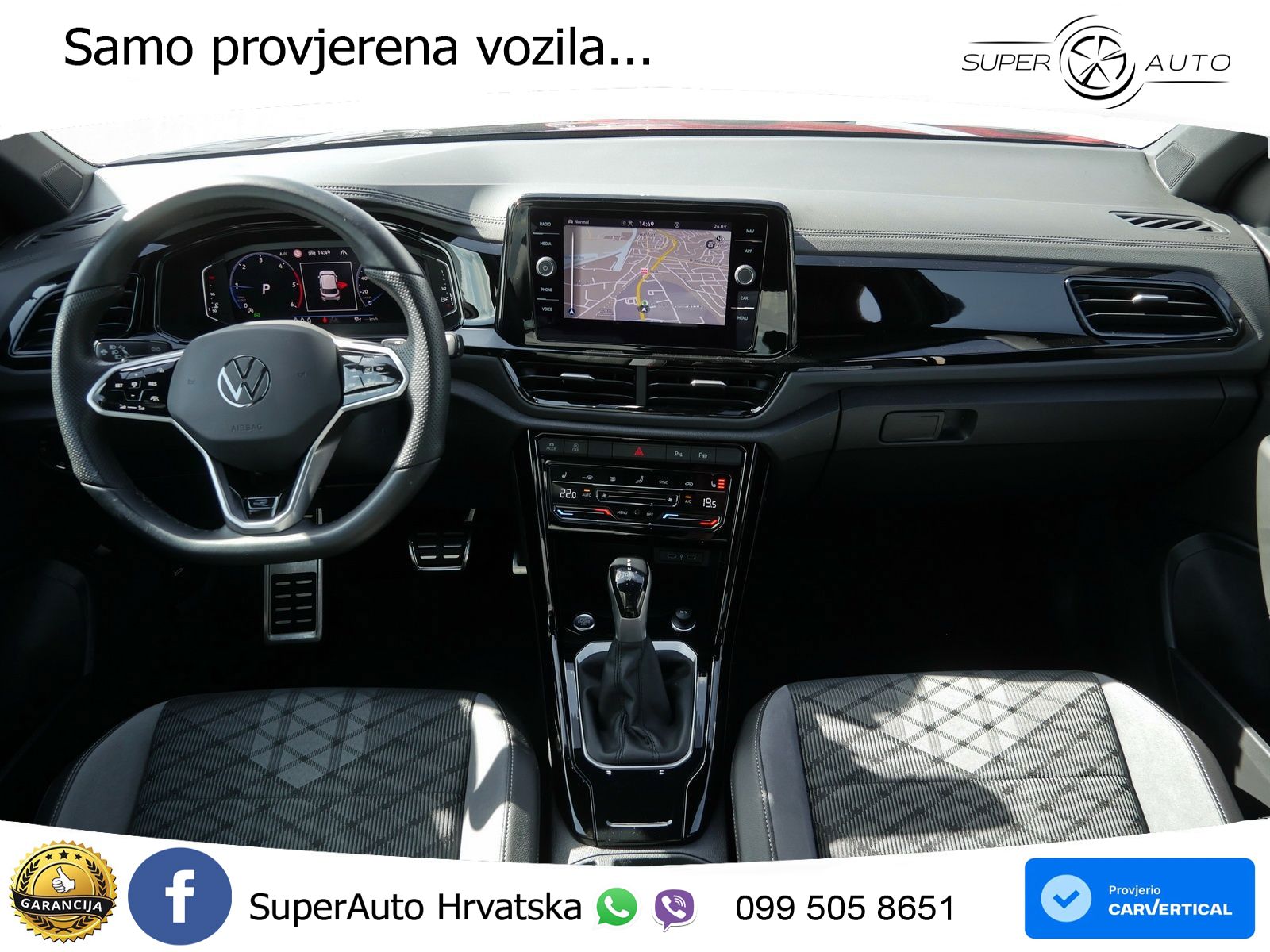 Volkswagen T-Roc 2.0 TDI (150 KS) DSG R-Line LED+GR SJED+ACC