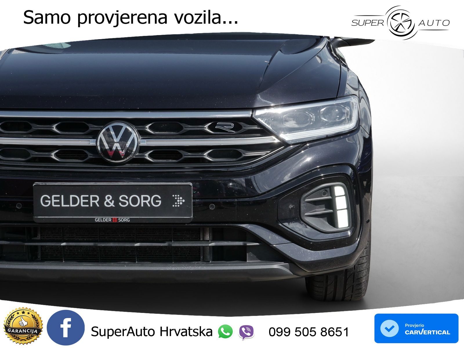 Volkswagen T-Roc 2.0 TDI (150 KS) DSG R-Line LED+GR SJED+ACC
