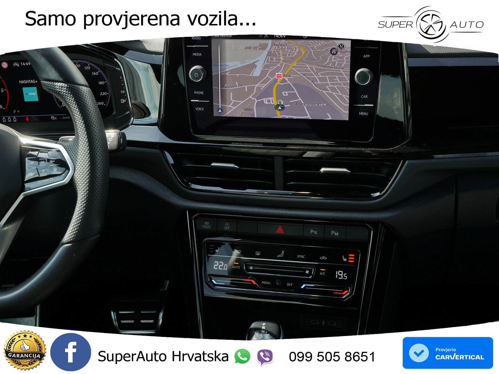 Volkswagen T-Roc 2.0 TDI (150 KS) DSG R-Line LED+GR SJED+ACC