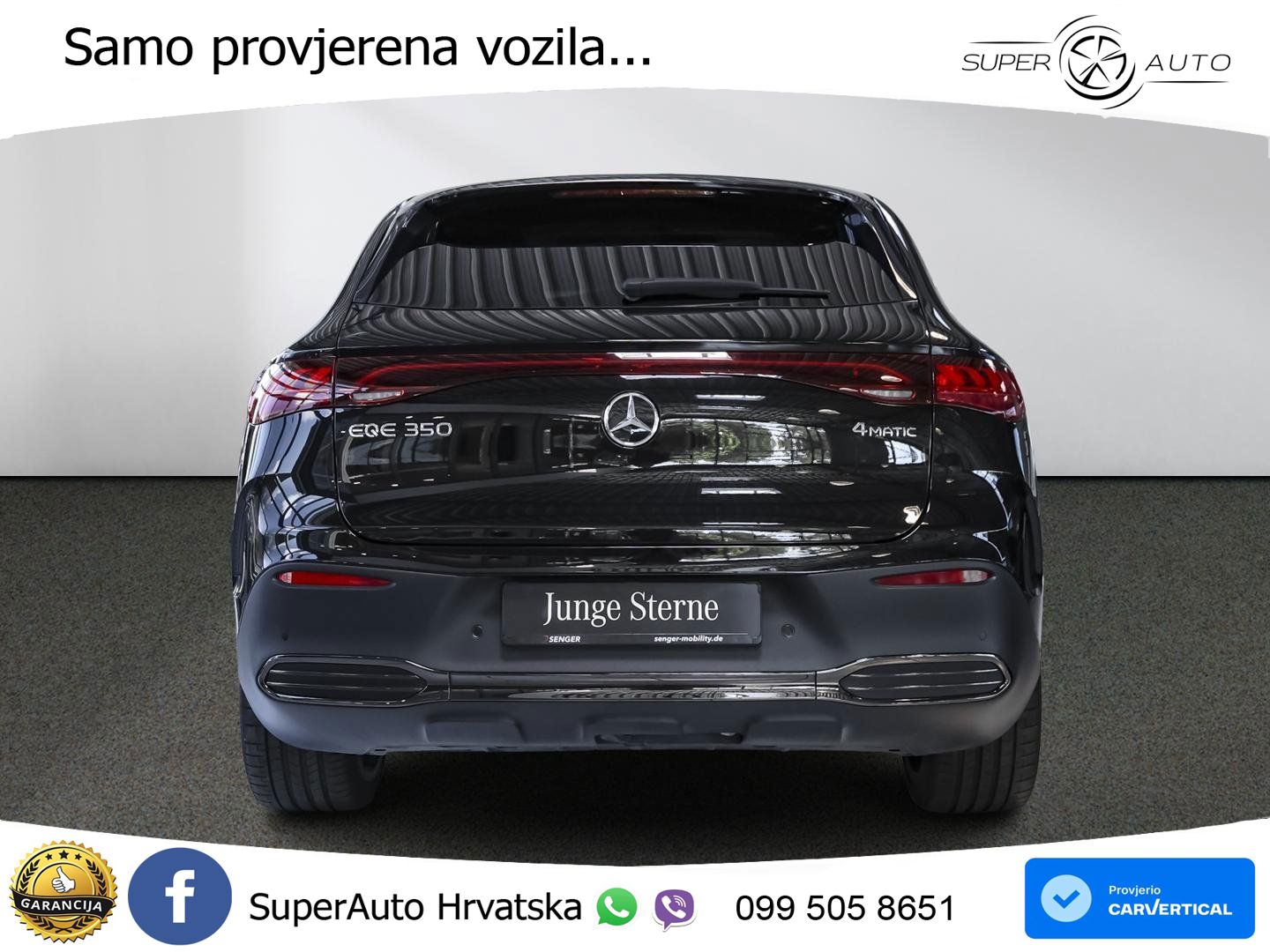 Mercedes EQE SUV 350 98 kWh (292 KS) 4MATIC AMG ACC+HEAD+4xGR SJED+360+PANO