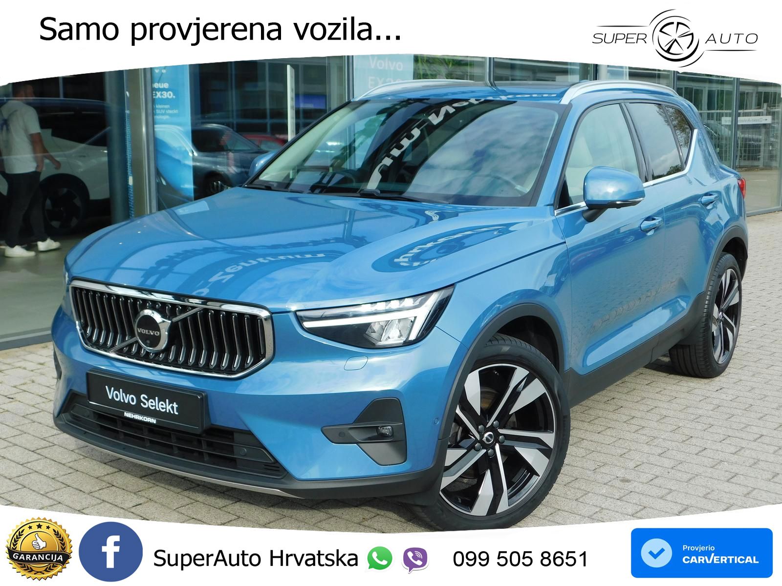 Volvo XC40 2.0 B4 AWD 197 KS Automatic LED+GR SJED+ACC