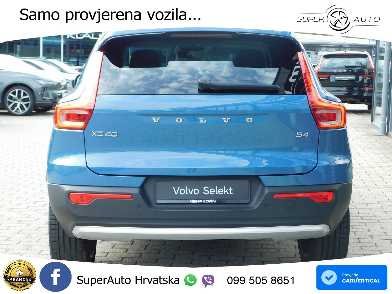 Volvo XC40 2.0 B4 AWD 197 KS Automatic LED+GR SJED+ACC